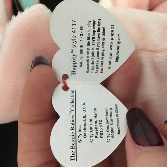 Retired TY Beanie Babies: Hippity/Hoppity/Floppity - Picture 5 of 6